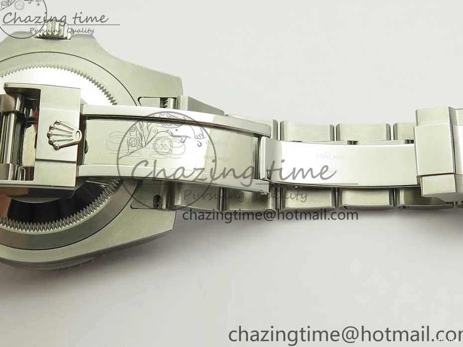 MiroTime 0131 GMT-Master II 116710 LN Black Ceramic 904L Steel DJF Best Edition on SS Bracelet A Bright 3245